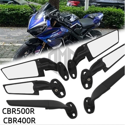 HONDA CBR500R CBR400R機車改裝定風翼後照鏡大視野反光鏡配件