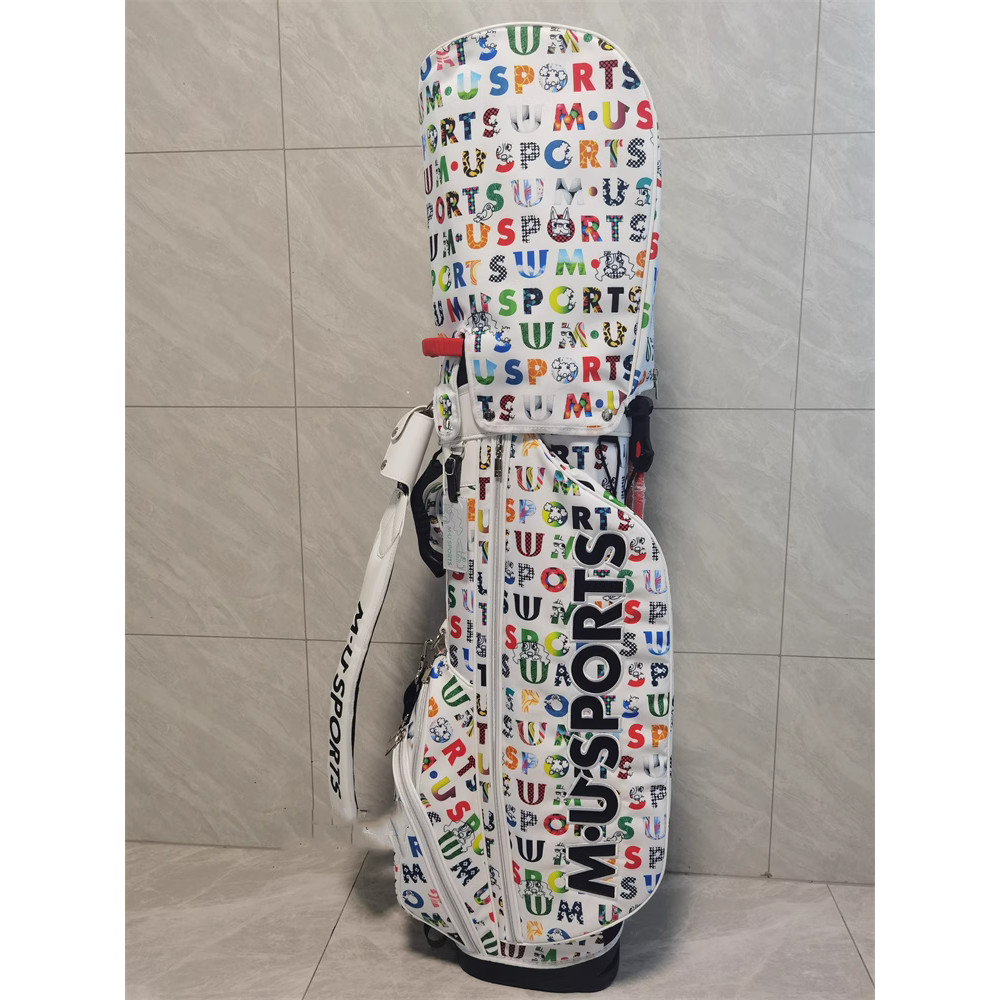 【MU SPORTS】新款高爾夫球包男女通用支架包便捷尼龍球杆包字母球袋 QB023 支架包