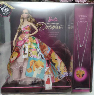 美泰芭比 五十週年Mattel 50 Generations of Dreams Barbie世代之夢/夢之年代禮盒版