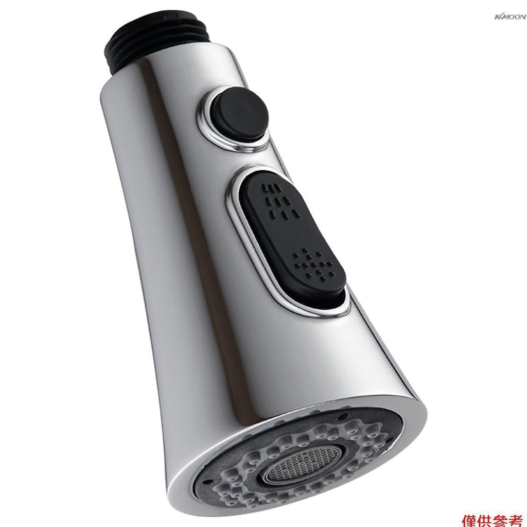 水龍頭噴頭水槽 3 功能噴頭 G1/2 拉出式噴頭噴嘴,用於廚房水龍頭下拉式水龍頭更換噴頭廚房水龍頭噴霧器噴嘴