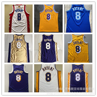 現貨速發！！密刺繡籃球球衣 湖人隊8號科比 籃球服 籃球衣 Lakers jersey JL8D