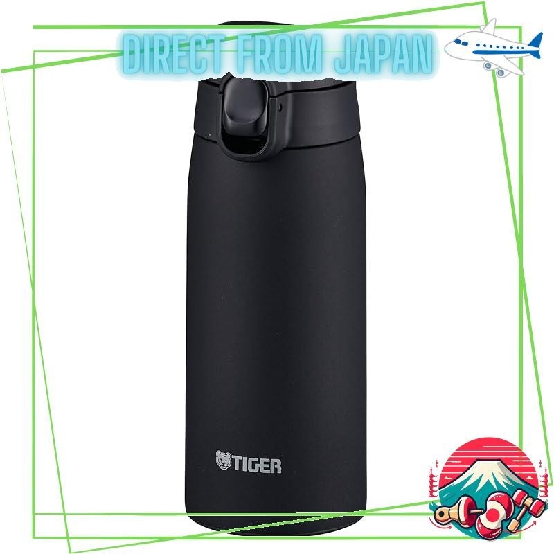 Tiger Stainless Steel Vacuum Insulated Bottle 350ml Black [D