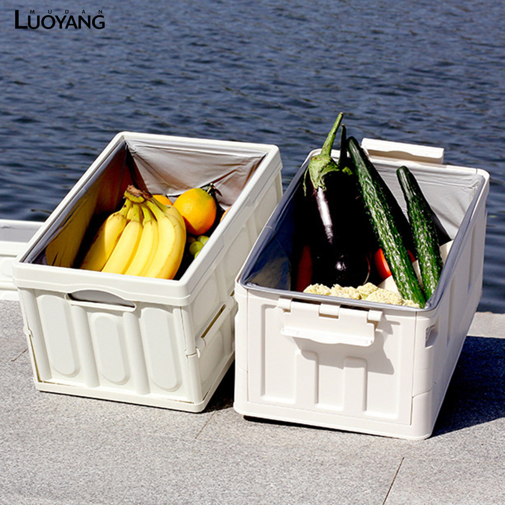 洛陽牡丹 便捷式戶外儲物袋防水袋戶外旅行釣魚袋可摺疊收納