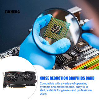 [fusheng] Gtx550ti 顯示卡顯示卡高效系統高性能 Gtx550ti 6gb 顯卡遊戲和設計雙風扇 Pci-e