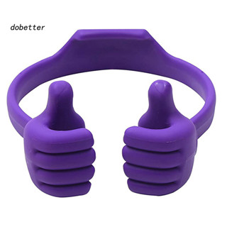 <Dobetter> 拇指形電池支架適用於平板電腦支架搖籃創意