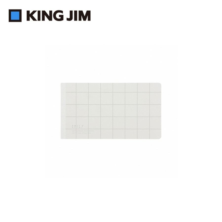 KING JIM EMILy 橫向筆記本/ 白色/ EY9043-W eslite誠品