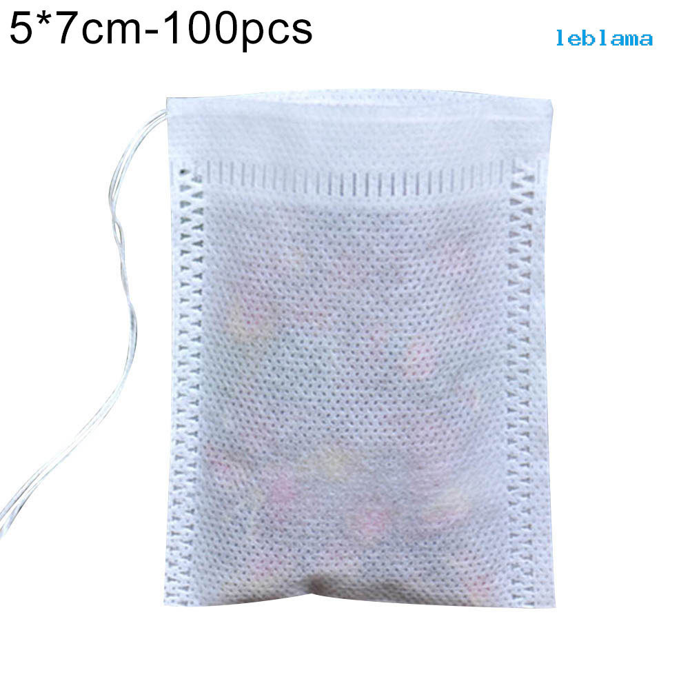 [LBA] 無紡布一次性茶包袋抽線過濾袋泡茶袋煎藥袋中藥袋 100pcs