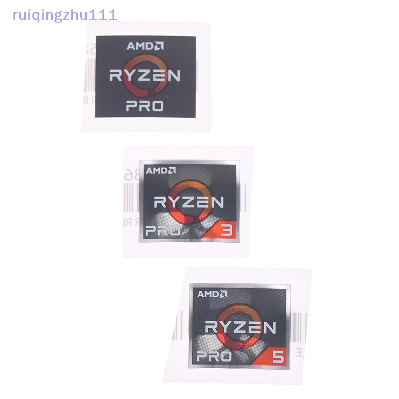 【ruiqingzhu】AMD處理器系列貼紙ATHLON銳龍R 3 5 7 Logo PRO7代標籤【TW】
