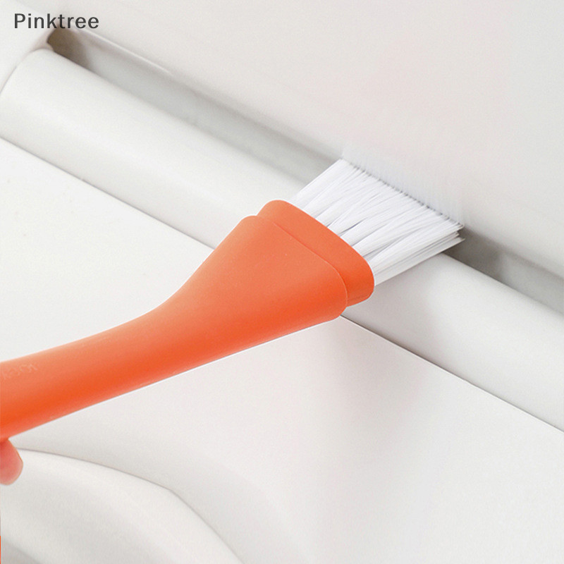 Ptr 窗槽清潔刷窗槽清潔器用於門地板縫隙鍵盤刷 + 簸箕 2 合 1 家用清潔工具 TW