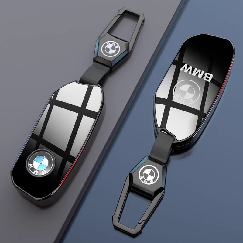 [店長推薦】BMW2023款寶馬7系鑰匙套網紅x5五系男士新x1輕奢x7改裝x6汽車3系殼扣