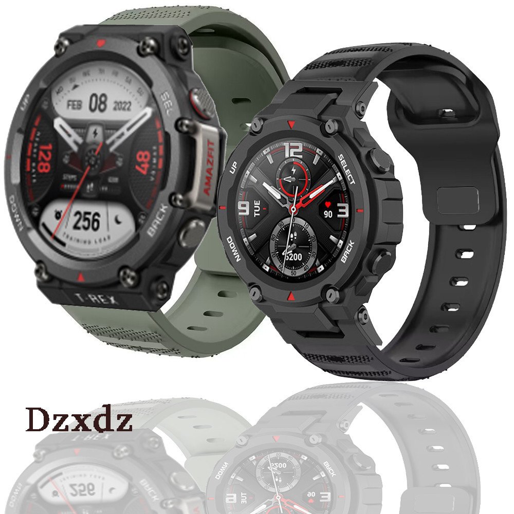 Amazfit T Rex Pro 2 錶帶矽膠錶帶軟腕帶運動手鍊配件