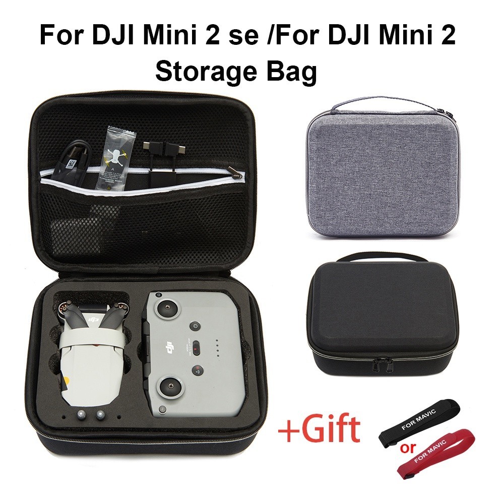 適用於 DJI mini 2 Se Bag 便攜包適用於 DJI mini 2 防震保護袋無人機迷你手提箱