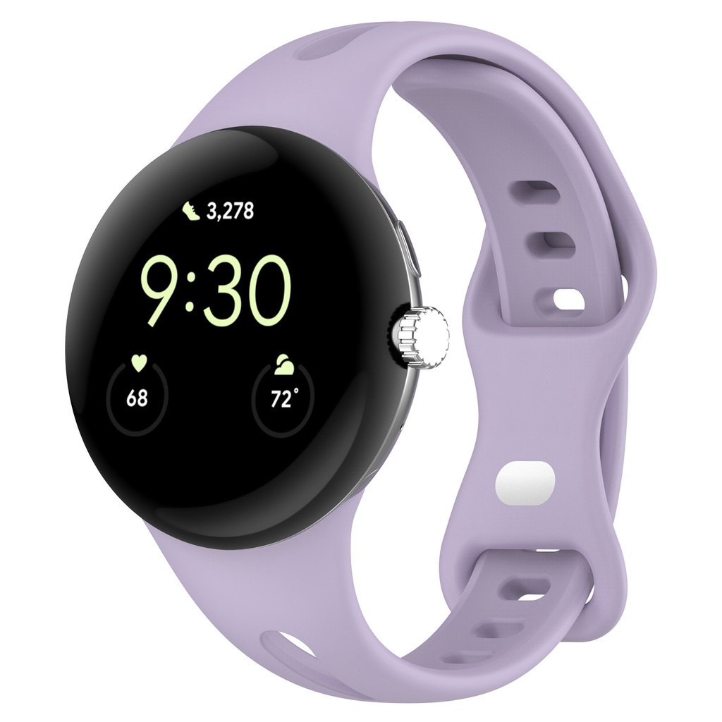適用 Pixel Watch 2 小蠻腰 矽膠錶帶 女款 1/2代通用 Google Pixel Watch 谷歌手錶