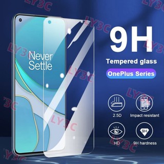 適用於 OnePlus 9 8 7 8T 7T Nord 100 高畫質手機螢幕保護膜的保護性 LY3C 鋼化玻璃