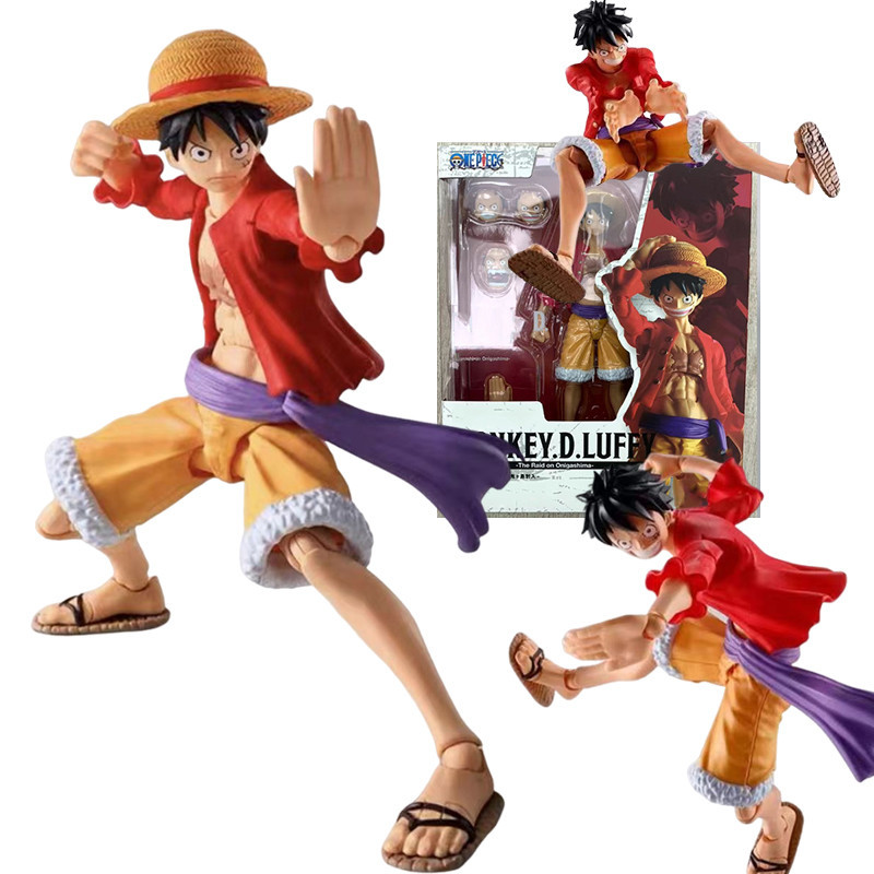 Shf 一件 S.H. Figuart Luffy Articulado Roronoa Zoro Monkey D L