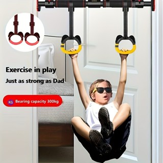 一對吊環家用引體向上健身器材室內健身拉伸訓練環運動玩具