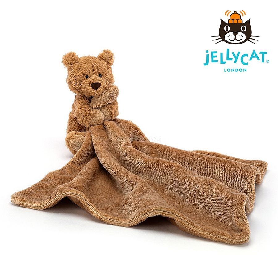 Jellycat巴賽羅熊安撫巾 eslite誠品