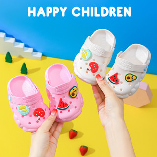 女童涼鞋 兒童拖鞋可愛寶寶透氣輕便防滑軟底沙灘鞋