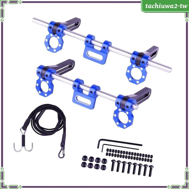 [TachiuwaecTW] Rc 前後保險槓支架更換可調節 SCX10 1:10 遙控車