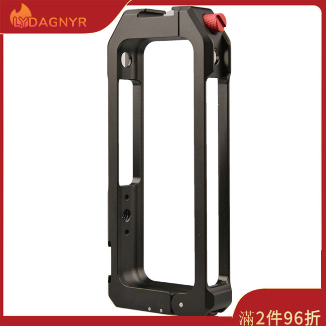 Dagnyr 保護套籠式運動相機裝備,帶冷靴底座,適用於 Insta360 One X2 運動相機