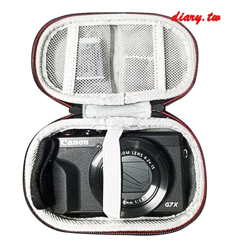 【配件收納系列】適用佳能Canon G7x相機收納包g7 X Mark III硬殼抗壓盒G7X3保護套