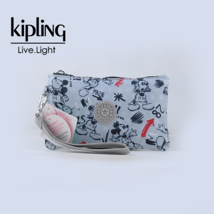 Kipling 可愛風格女士零錢包簡約時尚手拿包