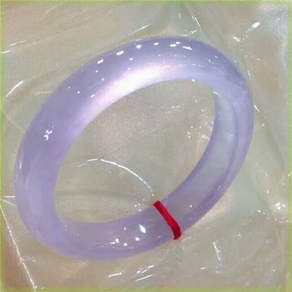 天然緬甸翡翠手鐲帶證書冰紫羅蘭翡翠手鐲冰冰證緬甸翡翠玉手鐲冰種紫羅蘭翡翠手鐲冰透紫玉手鐲少女3.28
