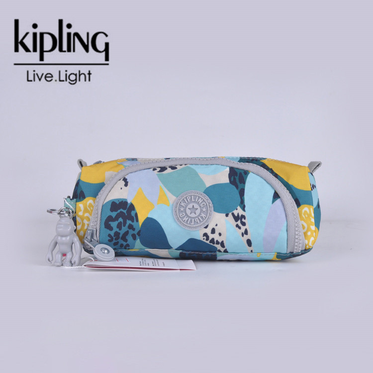 Kipling熱銷時尚女士長款抓包高性價比化妝包筆袋