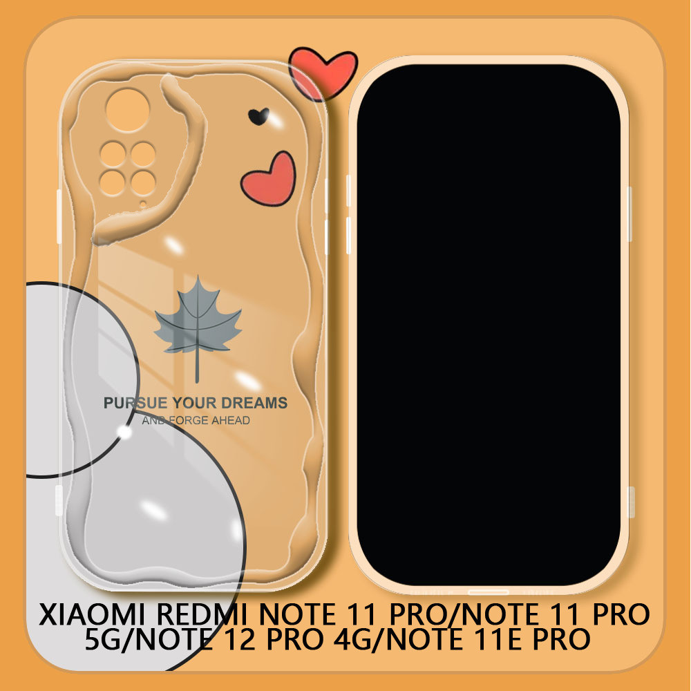 XIAOMI REDMI 適用於小米紅米 Note 11 Pro Note 11S Note11 Pro Plus 楓葉