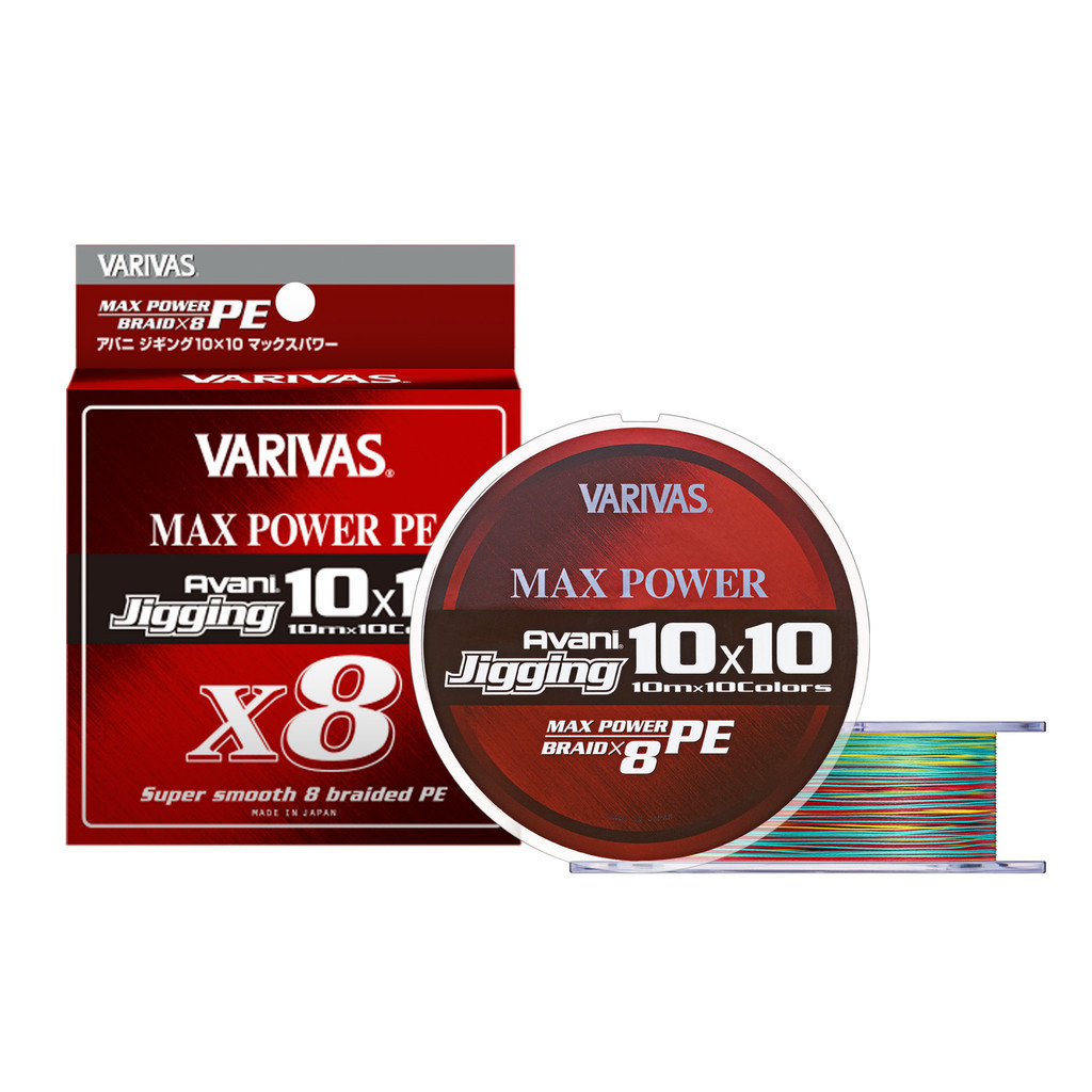 【正品】Pe Varivas 10x10 Avani Jigging Max Power X8 200M