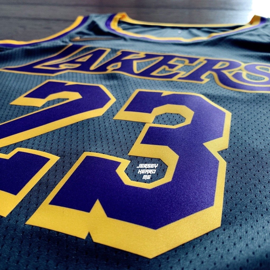 球衣熱賣 Lebron James Lakers Earned LBJ 湖人 黃金獎勵版 球迷版 NBA 球衣