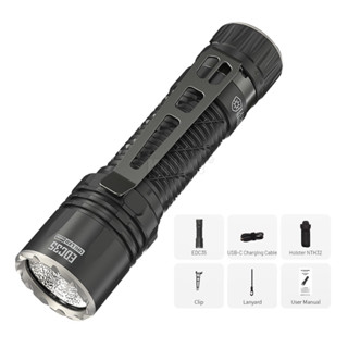 Nitecore EDC35 5000 流明 LED 可充電野營戶外 EDC 手電筒手電筒