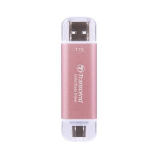 Transcend 創見 ESD310P 1TB(TS1TESD310P) Type C/A外接SSD固態硬碟-粉紅-