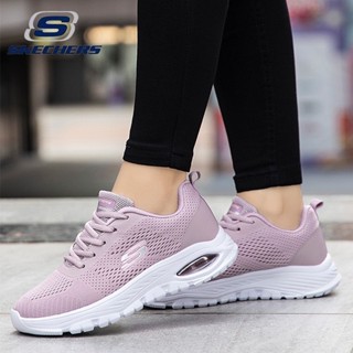 【店長推薦】現貨 斯凱奇/Skechers 女士新款低幫繫帶運動鞋 氣墊緩震跑步鞋 時尚休閒鞋 女鞋