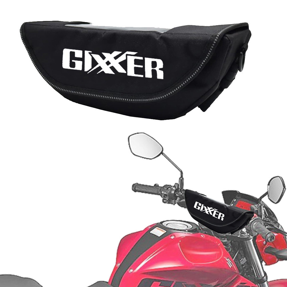 適用於gixxer150 GIXXER 250SF 250 GIXXER155 150SF 摩托車配件防水防塵車把收納導