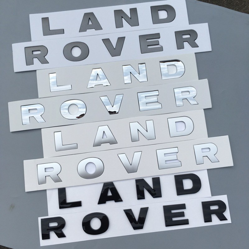 LAND ROVER 路虎引擎蓋標誌刻字汽車後徽章車身貼紙
