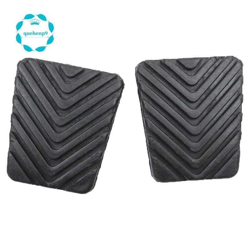 HYUNDAI 2pcs 黑色橡膠剎車離合器踏板墊適用於現代伊蘭特索納塔途勝 32825-36000