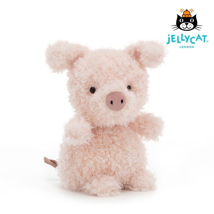 Jellycat玩偶/ 18cm/ 毛茸茸小豬 eslite誠品