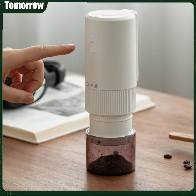 Tol便攜式全自動usb電動研磨機usb充電可調粗度家用咖啡豆研磨機