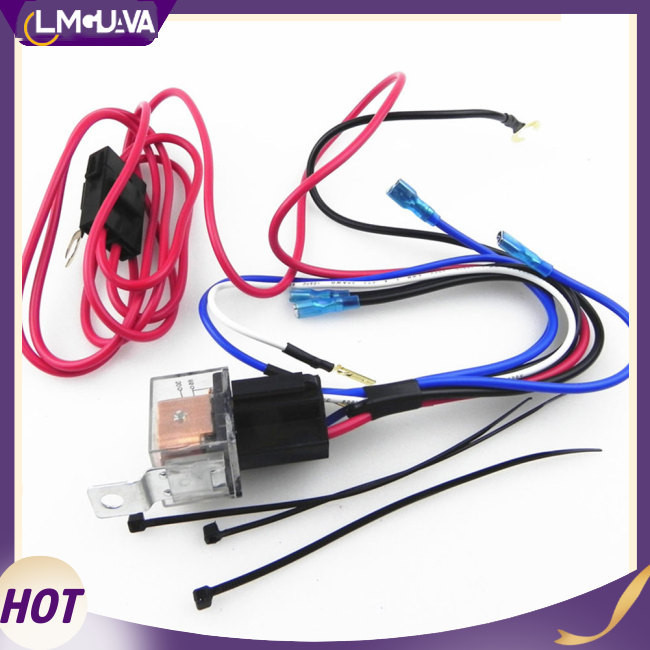 Lmg 12V 30A 喇叭線束繼電器套件,用於汽車改裝爆音喇叭