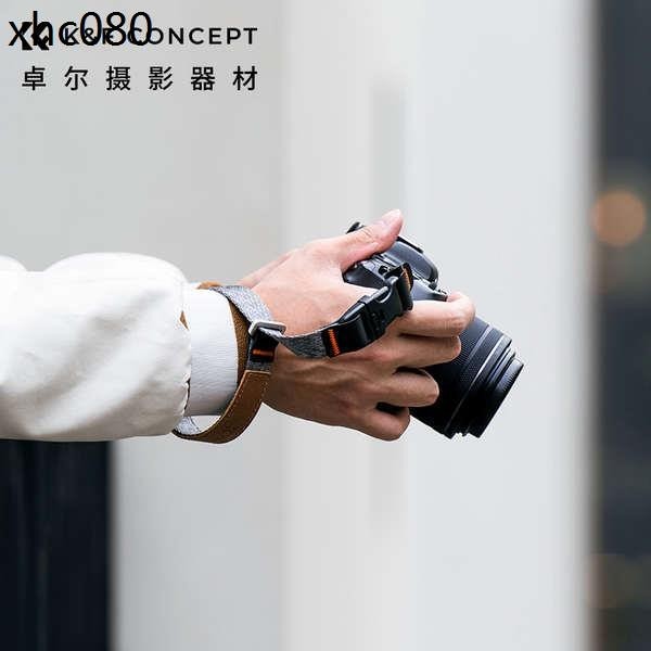 熱賣. KFCONCEPT卓爾微單單眼相機手腕帶適用佳能M6富士XT5索尼6400 A7RM3/4 A7M3尼康Z9理光