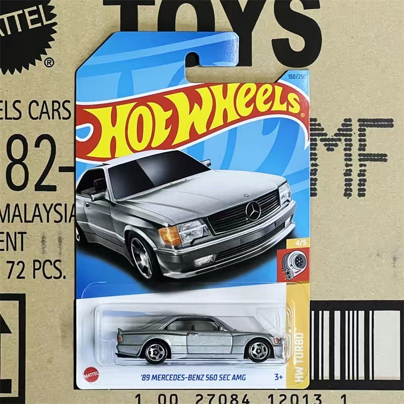 新品促銷150#2023M 風火輪小跑車HOTWHEELS 89 MERCEDES-BENZ 560 SEC AMG