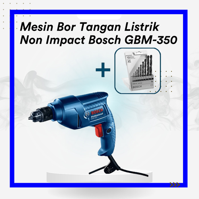 Mesin 無衝擊電動手電鑽機 Bosch GBM-350 10MM