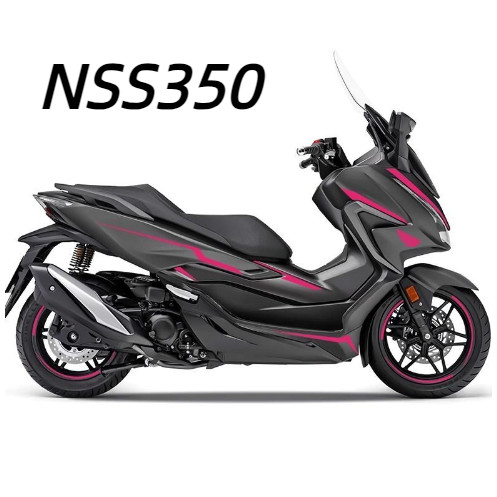 適用於HONDA FORZA Nss350摩托全車拉花防水版畫裝飾貼