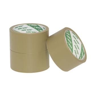【築樂生活工場】 北極熊 PVC布紋封箱膠帶 48-60mm x 14y 免刀膠帶 手撕膠帶