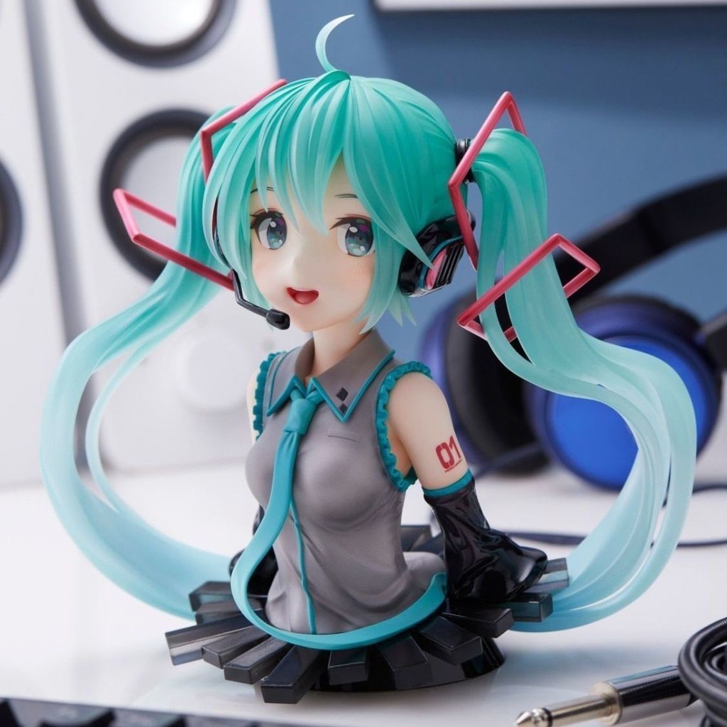 VOCALOID 初音未來 胸像 MIKU39紀念日半身 公仔 手辦 玩具 潮玩 擺件 玩偶 禮物 確認款 優質版