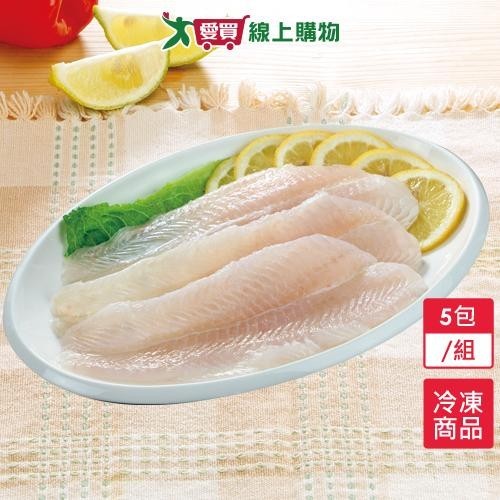 無刺巴沙魚片5包/組(460G/包)【愛買冷凍】