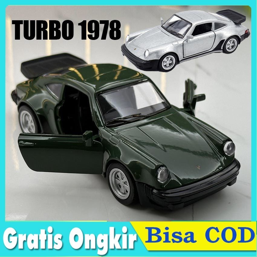 PORSCHE Miniauto 壓鑄微型玩具車金屬 1978 年保時捷 911 Turbo 1/36