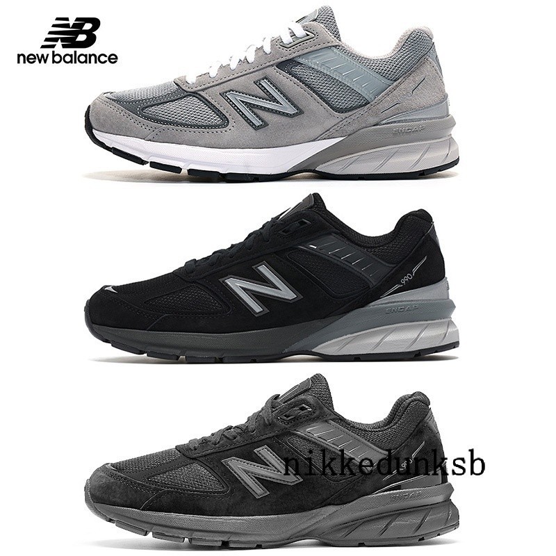 New Balance NB 990V5 復古慢跑鞋 美製 D楦 元祖灰 全黑 M990BK5/GL5