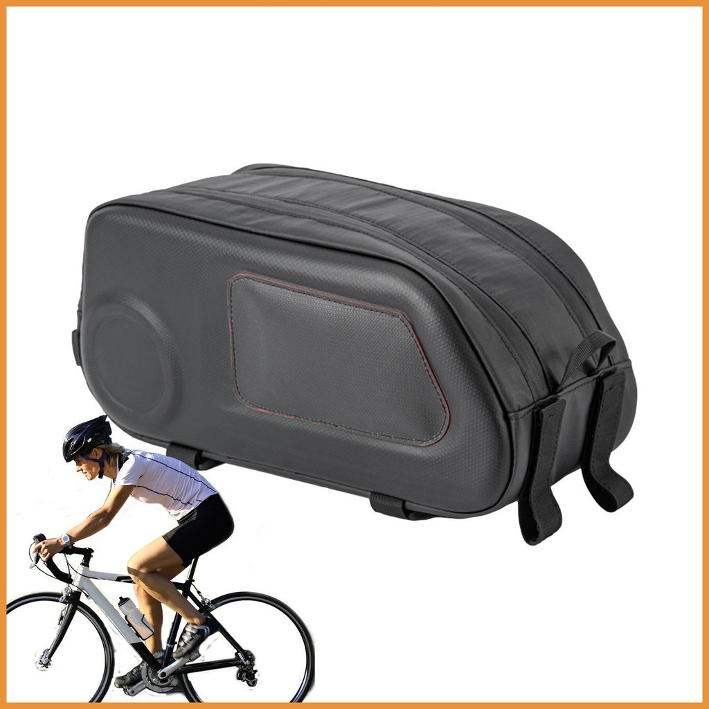 自行車後備箱包防水騎行自行車馱包收納袋硬殼自行車行李袋後包 prowtw